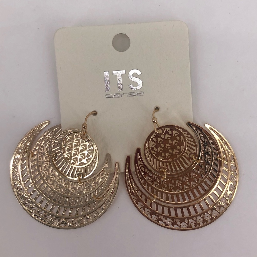 NWT Its Sense nickel drop earrings